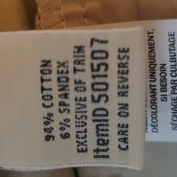 L.L.Bean Khaki Capri  Sz. 10P, 5/$50 - Picture 7 of 7